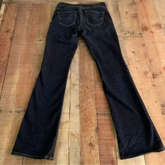 Big Star womens size 25L dark blue wash jeans Curvy fit hazel boot cut denim - Picture 8 of 10